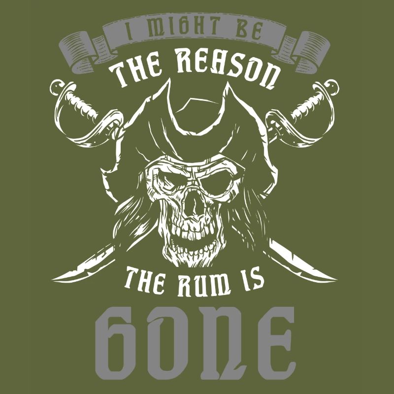 Rum lover, rum, rum drinker pirate