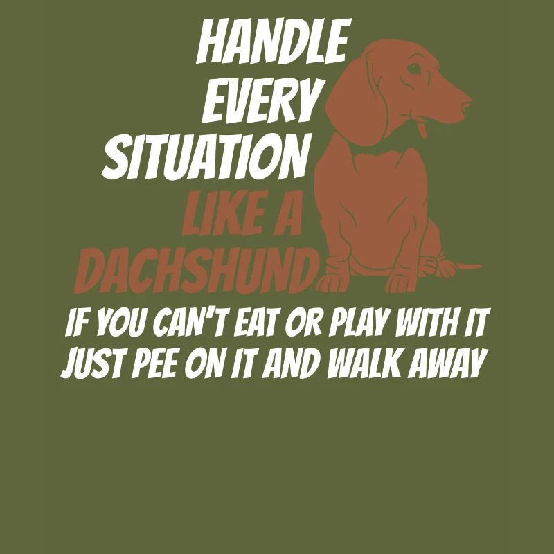 Grip situation comme un teckel