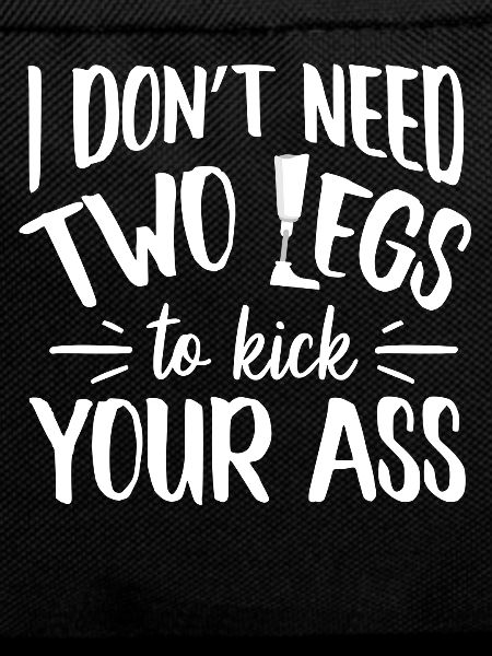 Leg Amputee Funny Humor