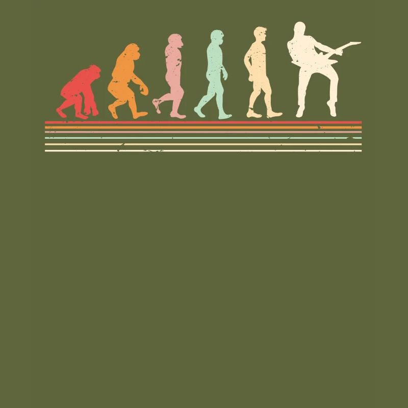 Guitariste Evolution, guitariste
