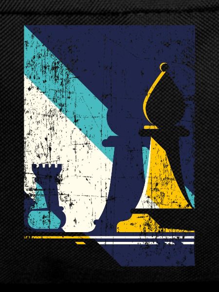 Retro Chess Player Gift