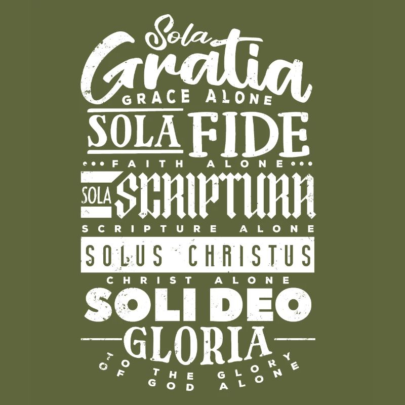 Sola Scriptura Citation chrétienne protestante