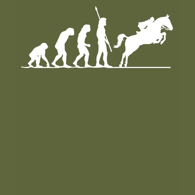 Evolution Des Reitens, Pferd, Pferde