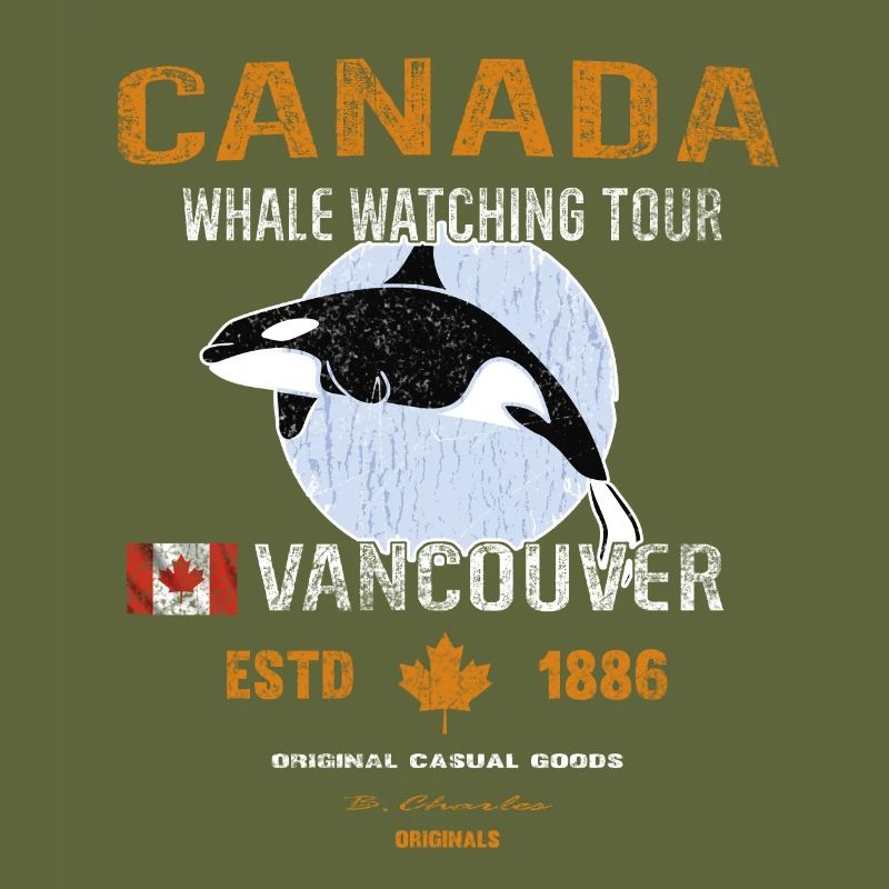 Canada Vancouver Wal Orca Geschenk