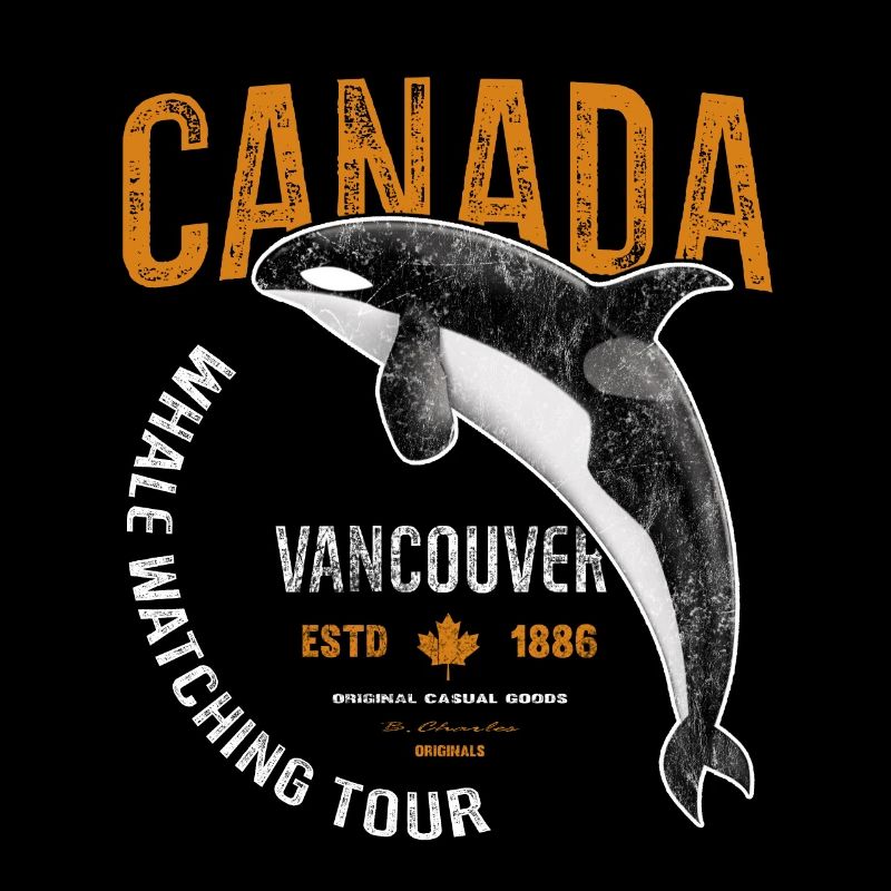 Canada Vancouver Wal Orca Geschenk