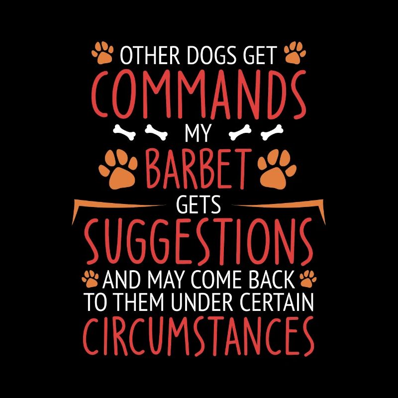 Barbet Commands Paw