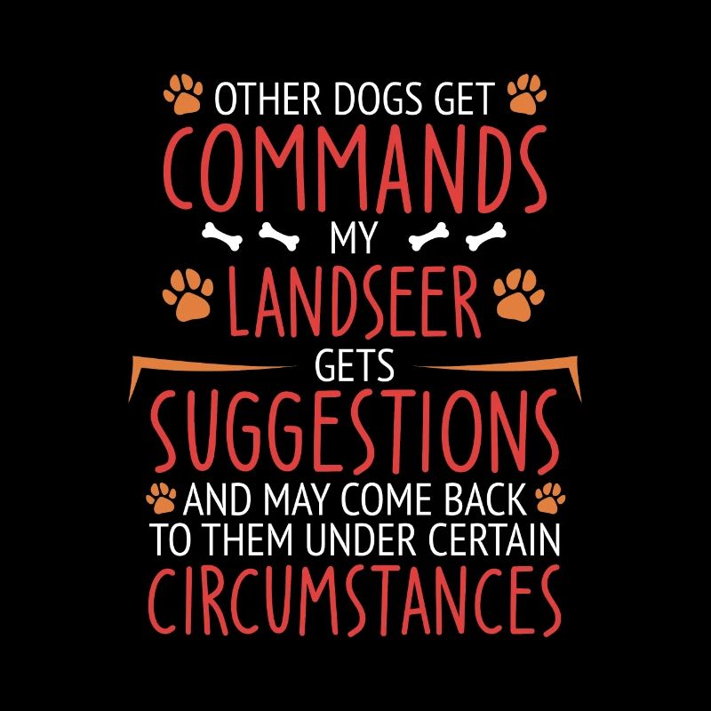 Landseer Commandes patte