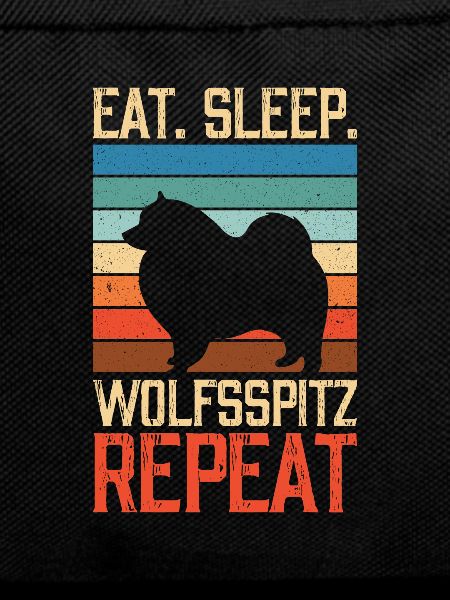 Eat sleep Wolfsspitz Repeat