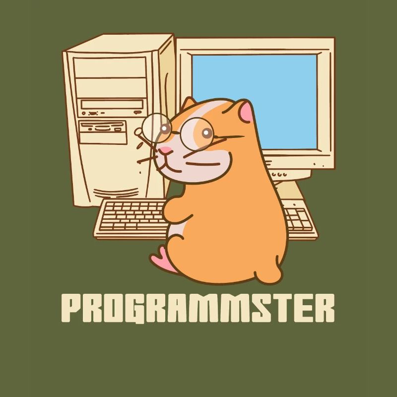 Hamster Programmierer Wortspiel Programmer Rodent