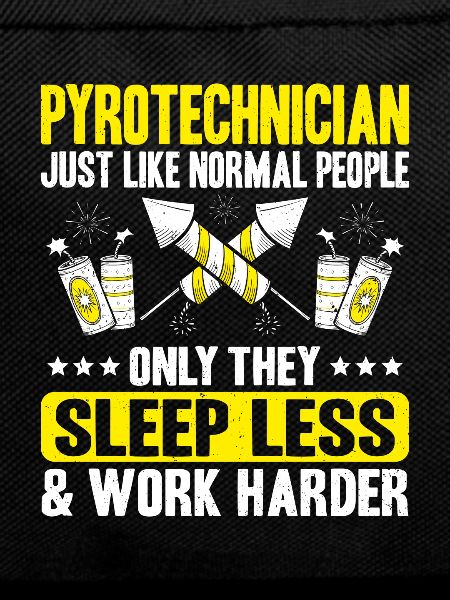 Pyrotechniker Feuerwerk Pyrotechnik Pyrotechnician