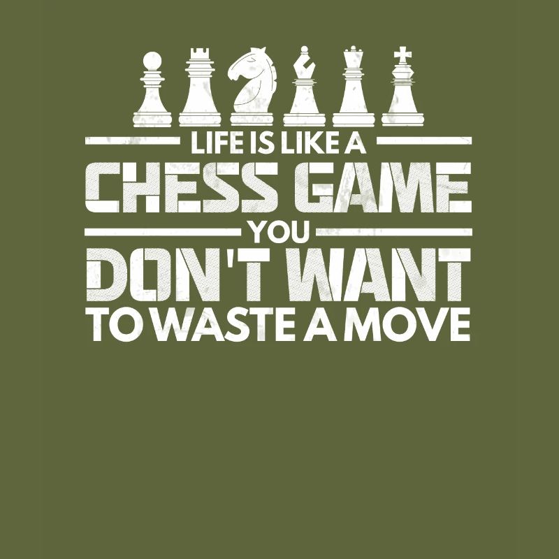 Jeu d’échecs de vie Gaspiller no move Échecs