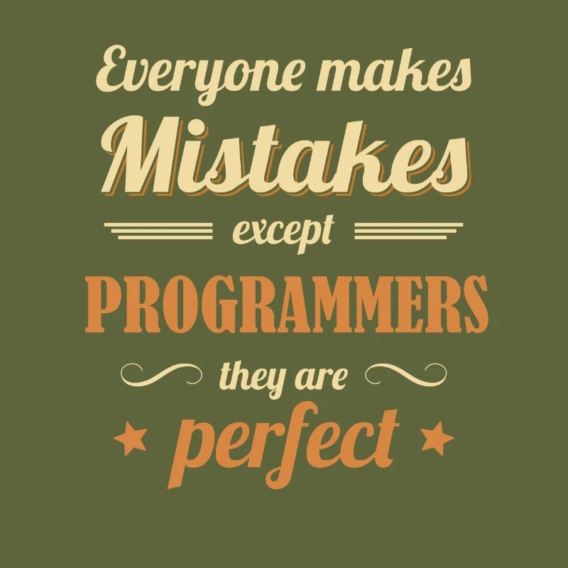 Les programmeurs sont parfaits Développeur Codeur