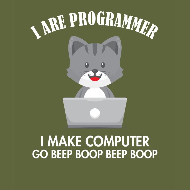 I Are Programmer Cat Engineer Full Stack Software
