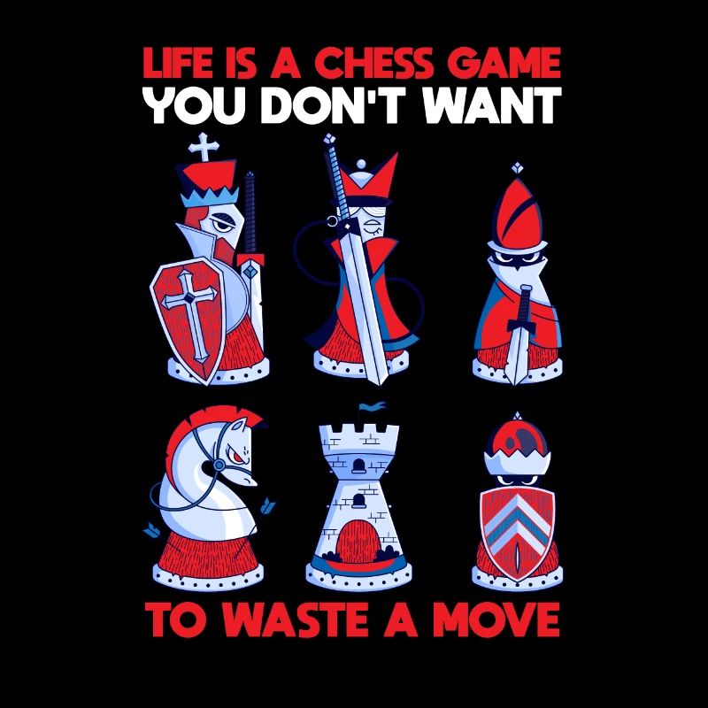 Chess Life Chess Game Doesn't Waste a Move
