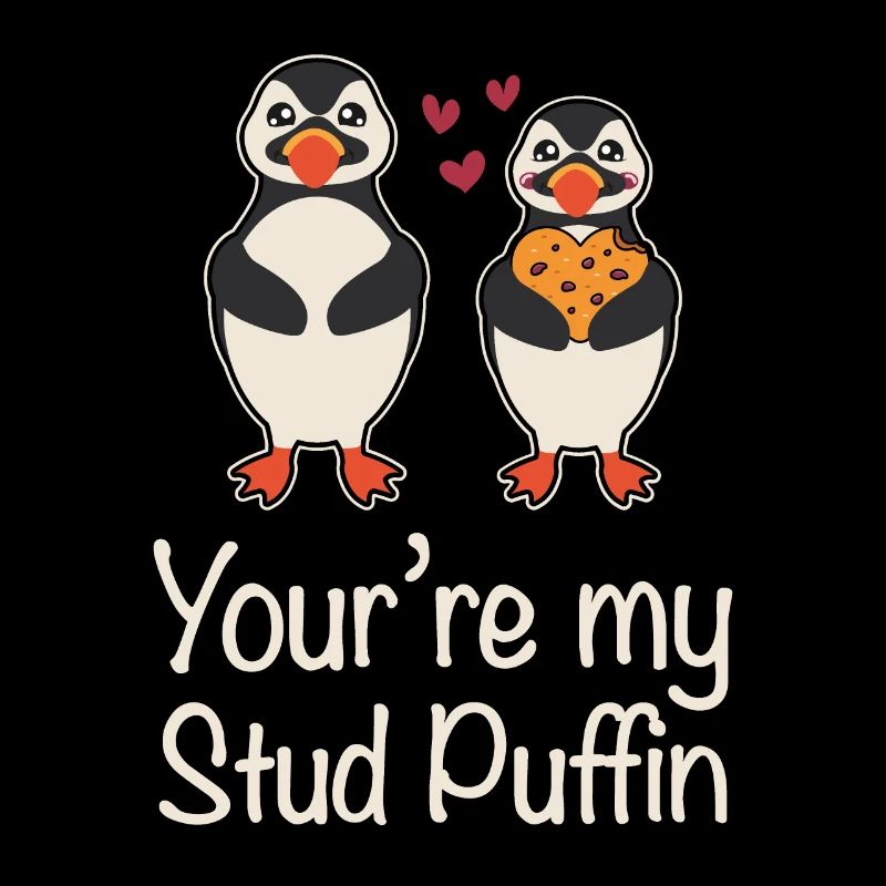 Du Bist Mein Stud Puffin Beziehung Liebe Seevogel