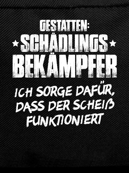 Schädlingsbekämpfer Kammerjäger Exterminator