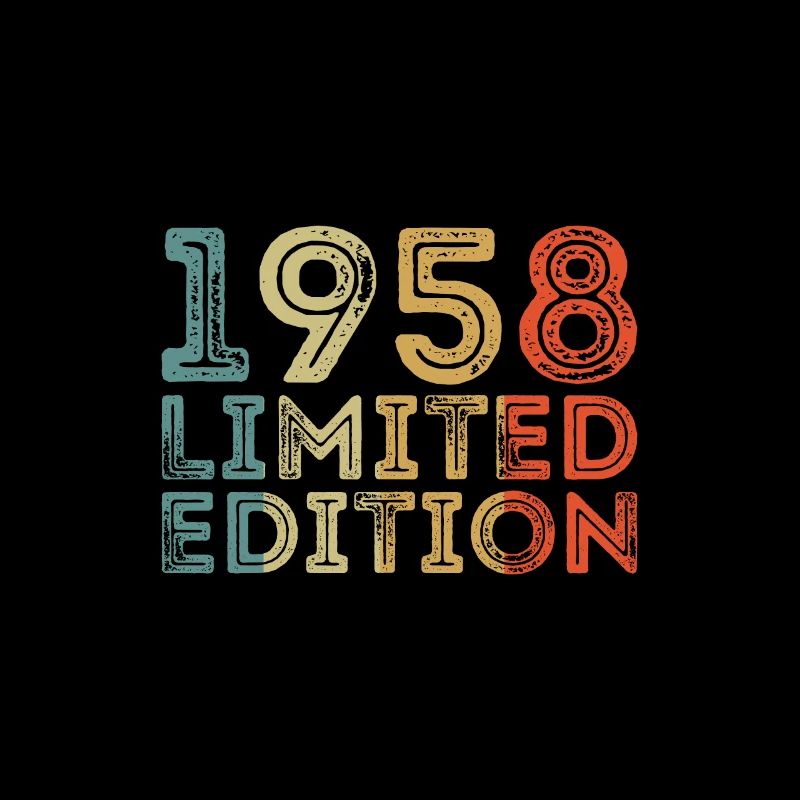 1958 Limited Edition Birthday