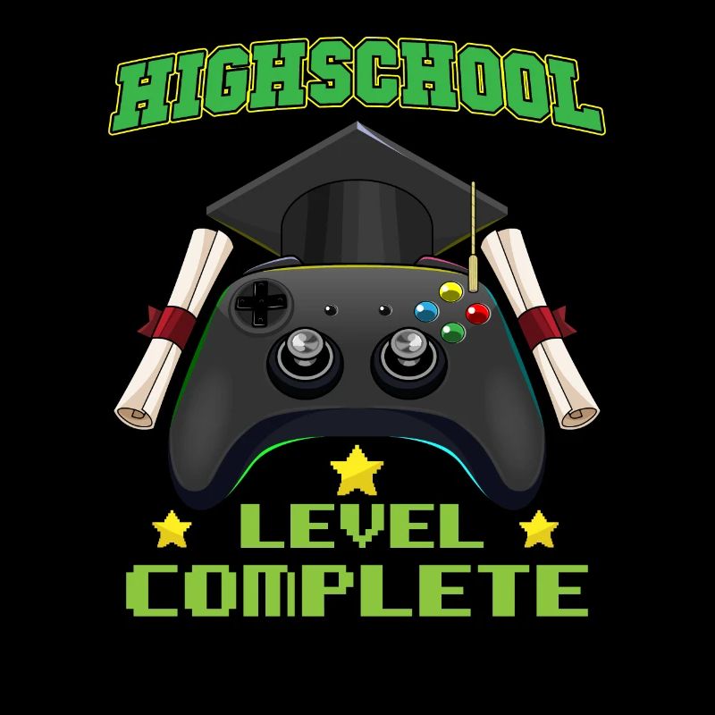 Highschool Level Complete Gaming Graduation