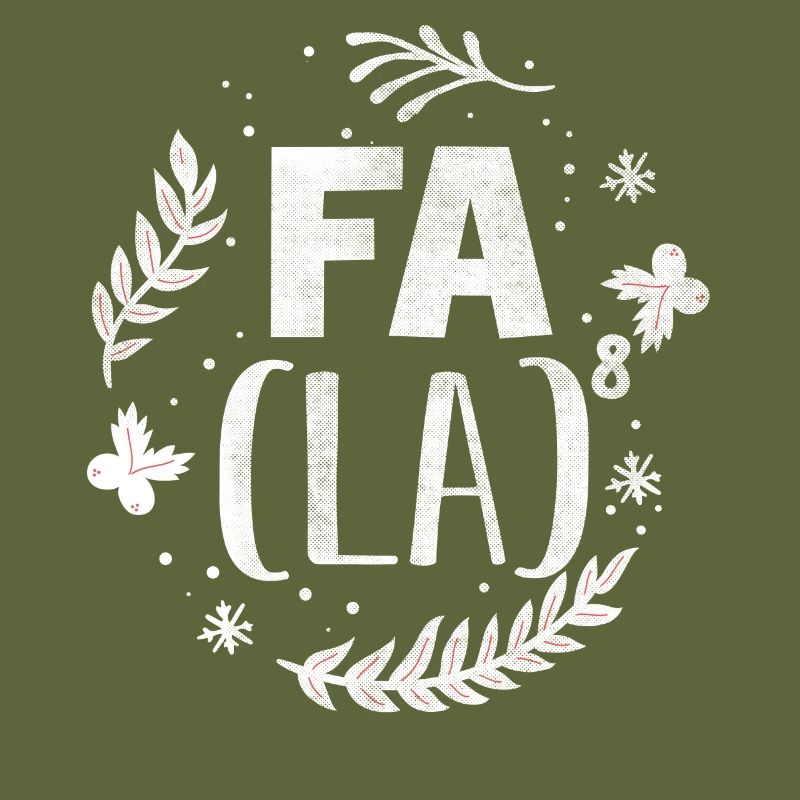 Fa La 8 - Math Teacher Christmas Fa La La