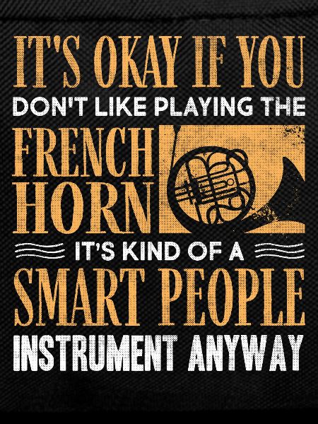 French horn player