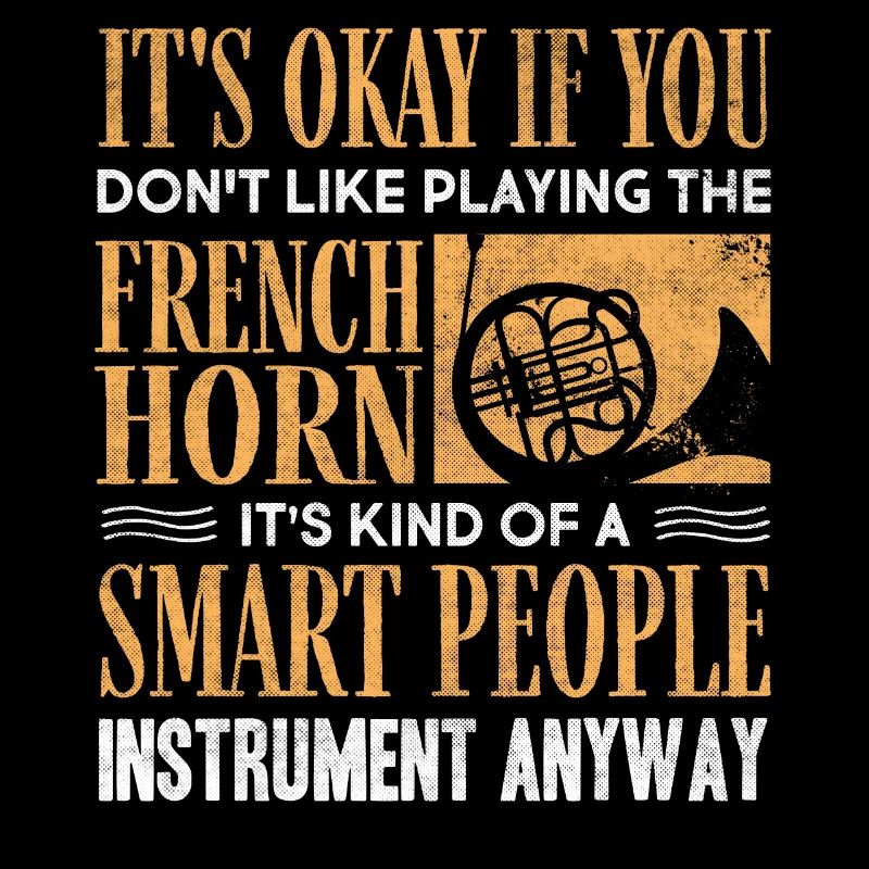 French horn player