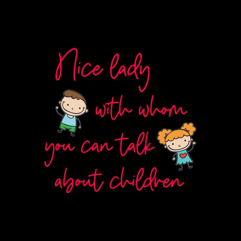 Nice Lady talk about children Educator