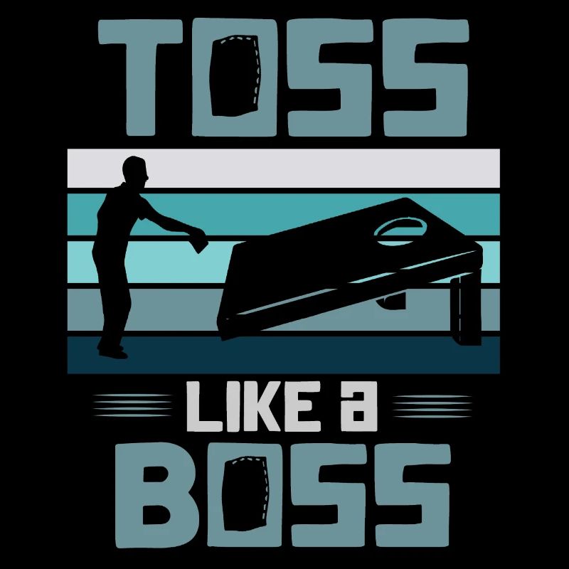 Cornhole, pouf, lancer de pouf