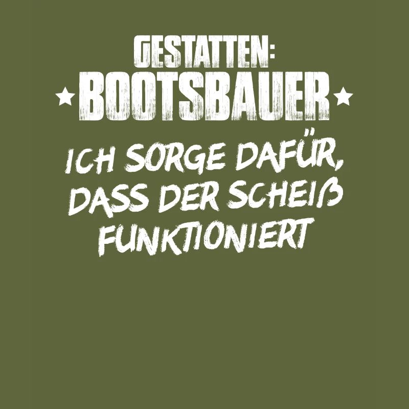 Bootsbauer Bootsbau Schiffbauer Schiffbau Boote