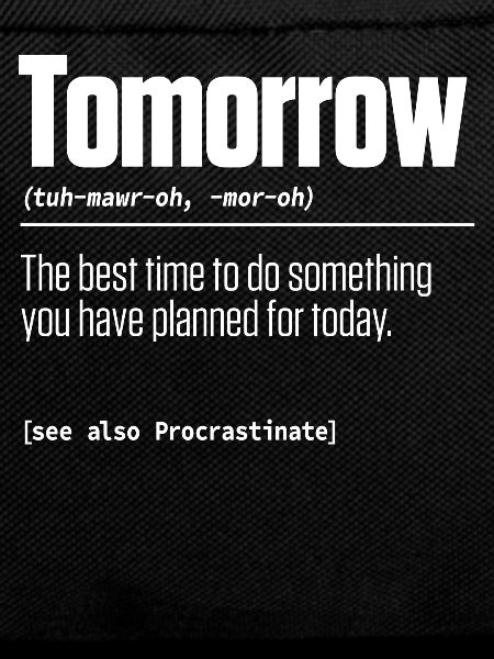 Morning Dictionary , Hesitation