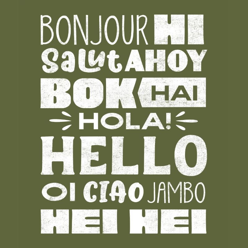 Word Hello Different Languages, Language Teacher