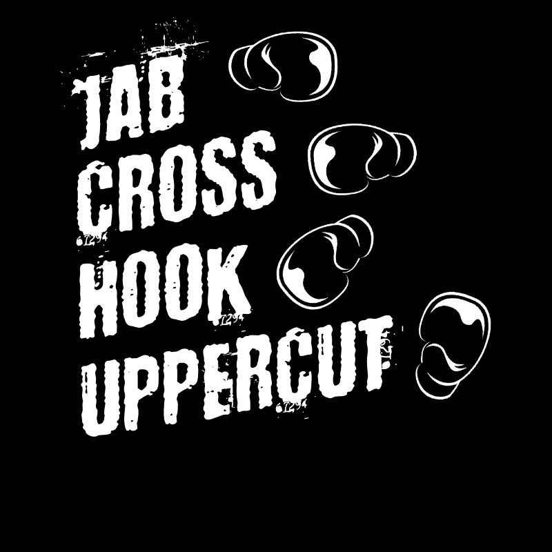 Boxing punches, boxers, upward hooks, hooks, jab