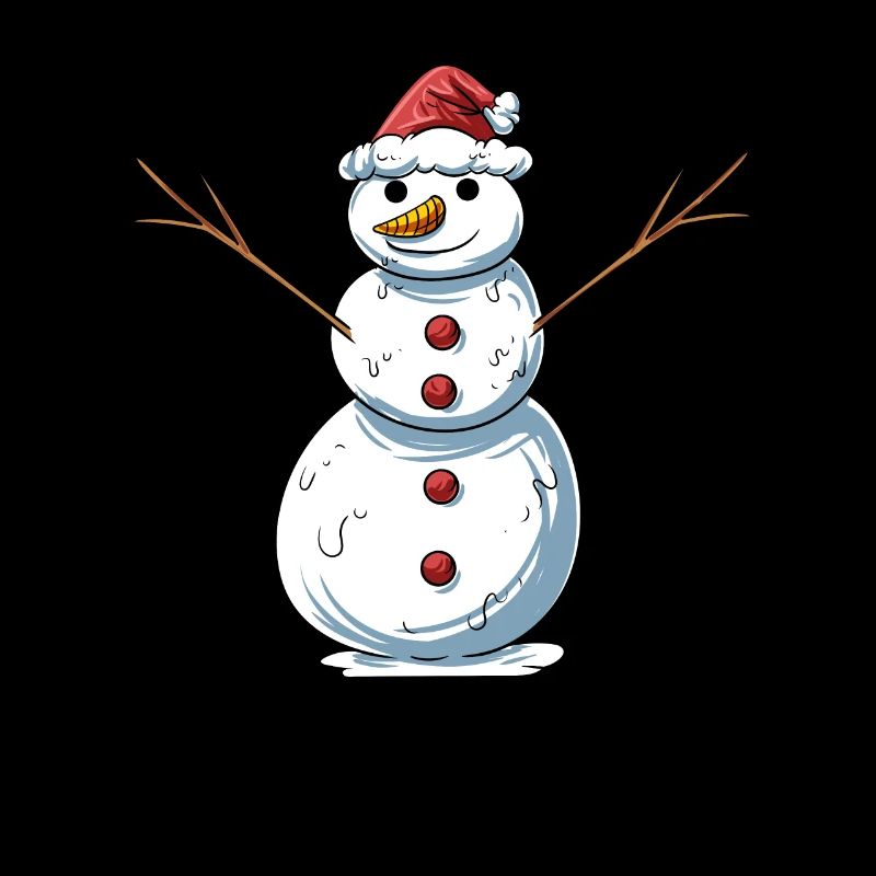 Funny snowman