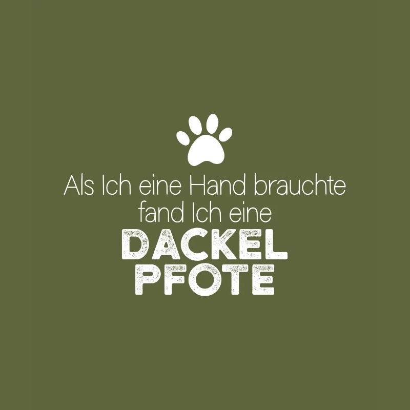 Hand Dackel Pfote