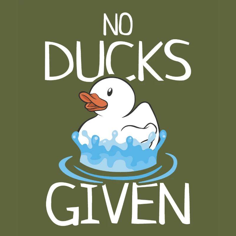 No Ducks Given Rubber Ducks Squeaky Duck Gift