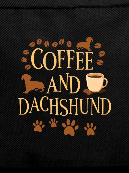 Café et teckel