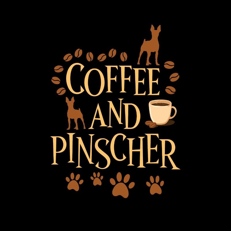 Kaffee und Pinscher