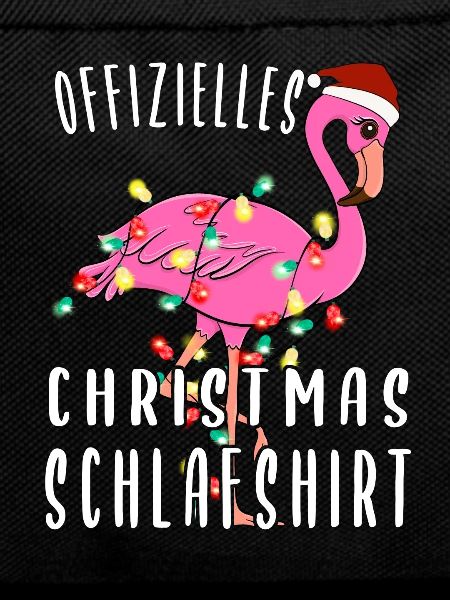 Flamingo Christmas Sleeping Shirt