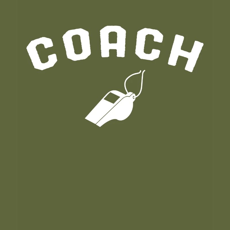 Trainer mit Whistle Geschenkidee Funny Coach