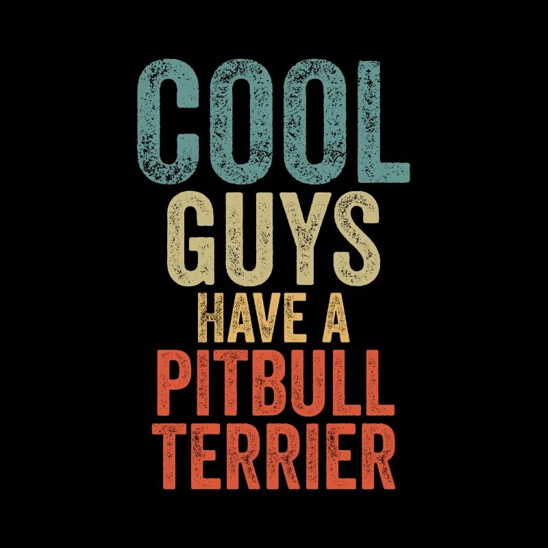 Cool Guys have a pitbull terrier