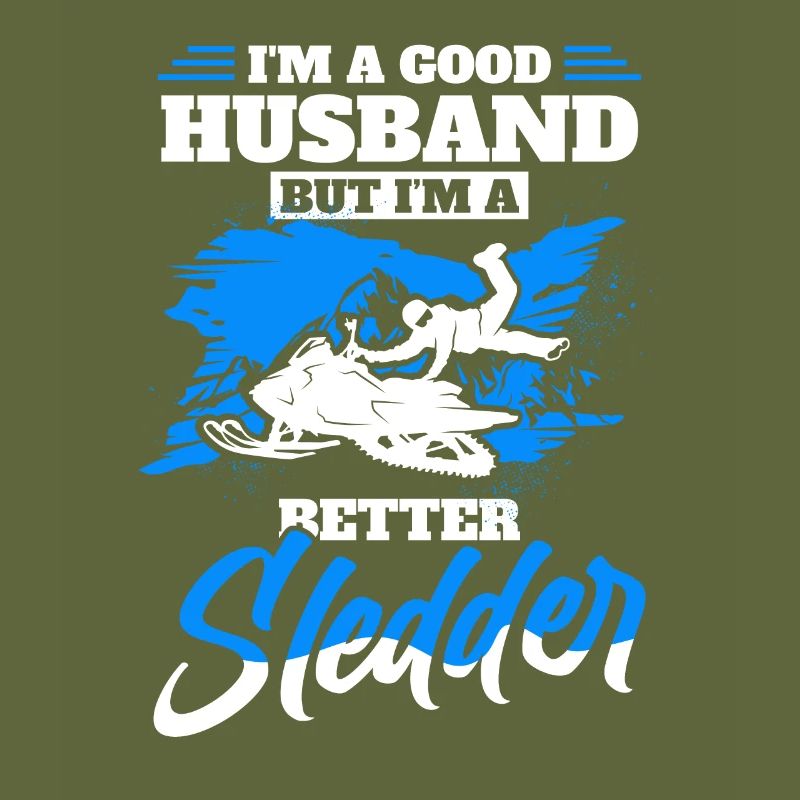 Snowmobiling Snow lovers Sledging