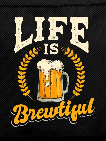 Drinking beer