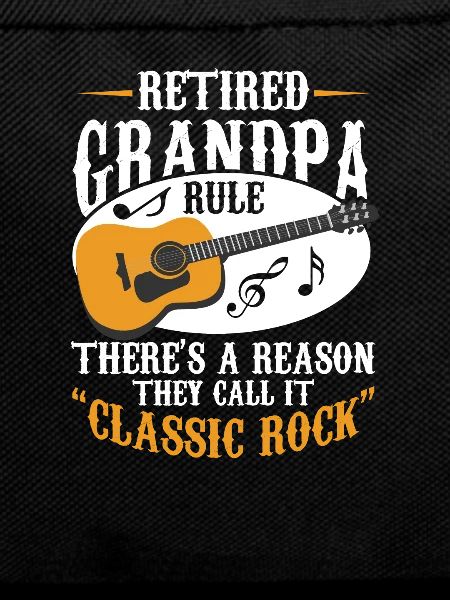 Rule Retirement Guitarist Guitar Grandpa