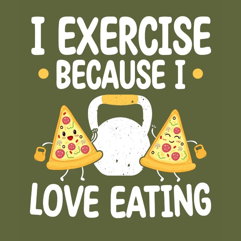 Kettlebell Pizza Exercice parce que j’adore manger
