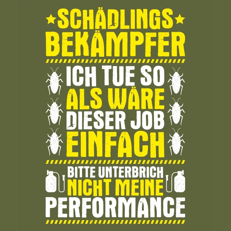 Schädlingsbekämpfer Kammerjäger Exterminator