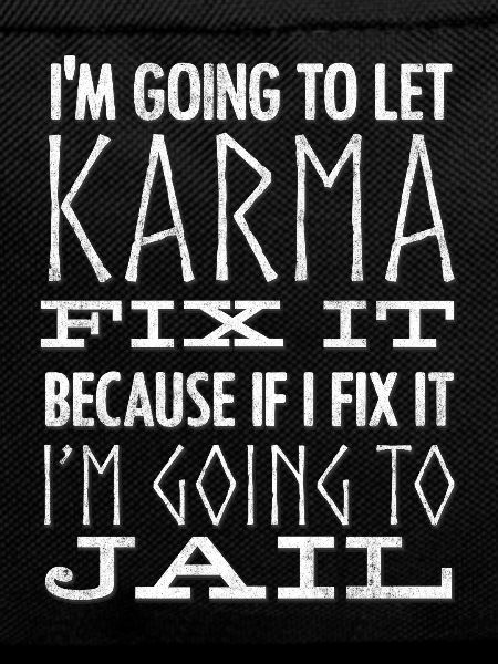 I let Karma fix it