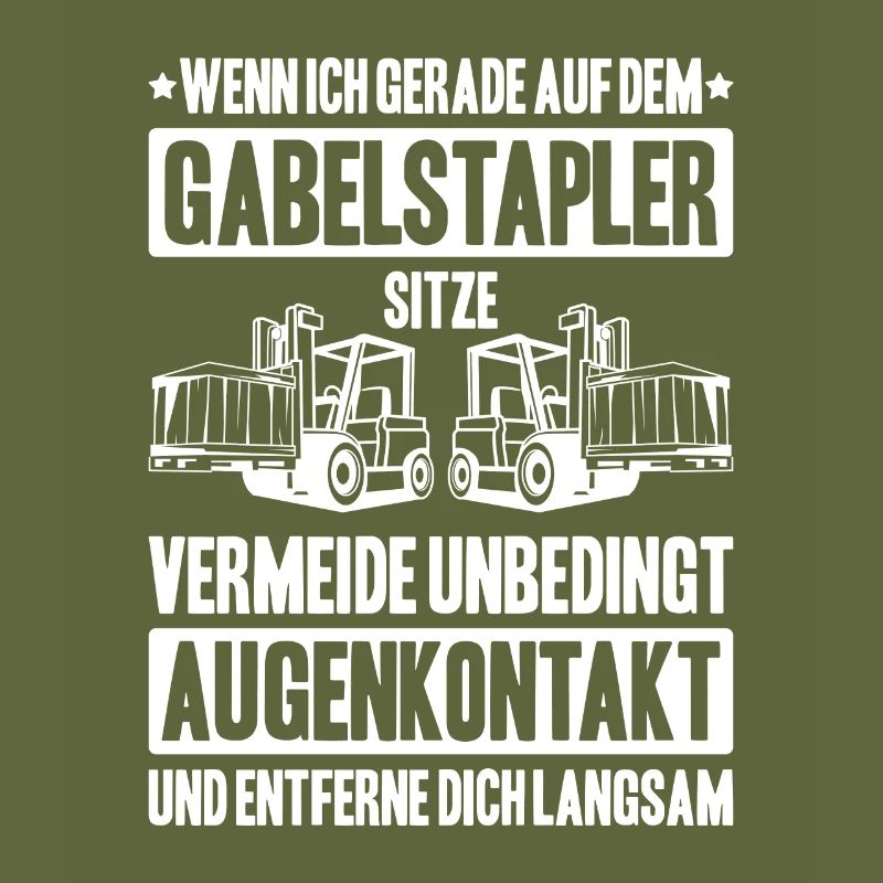 Staplerfahrer Gabelstaplerfahrer Forklift Operator