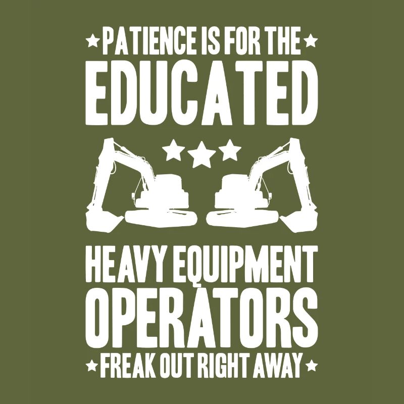 Baggerfahrer Baggerführer Heavy Equipment Operator