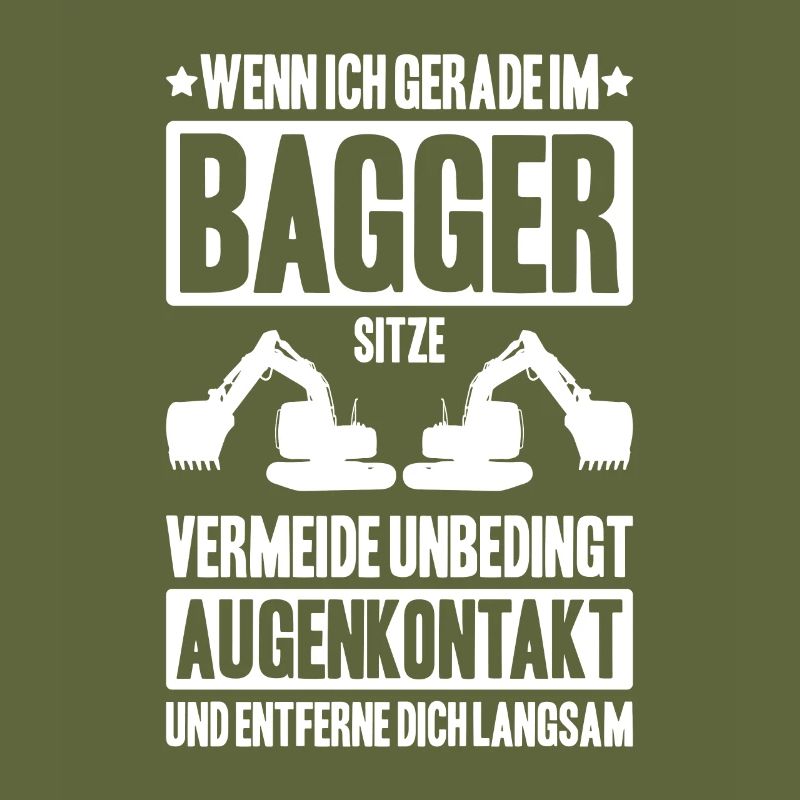 Baggerfahrer Baggerführer Heavy Equipment Operator