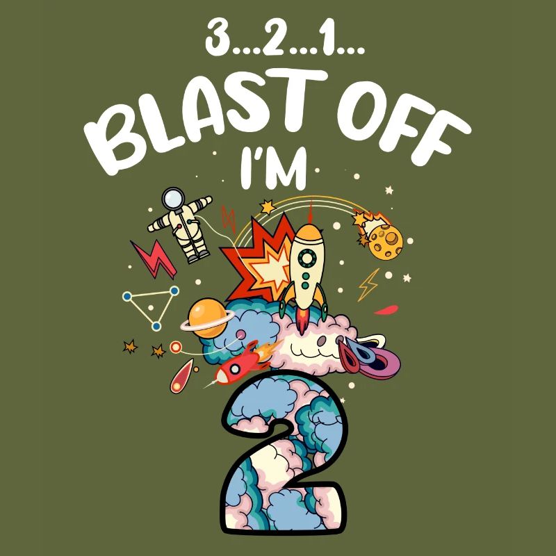 Blast Off J’ai 2 ans, 2ème anniversaire
