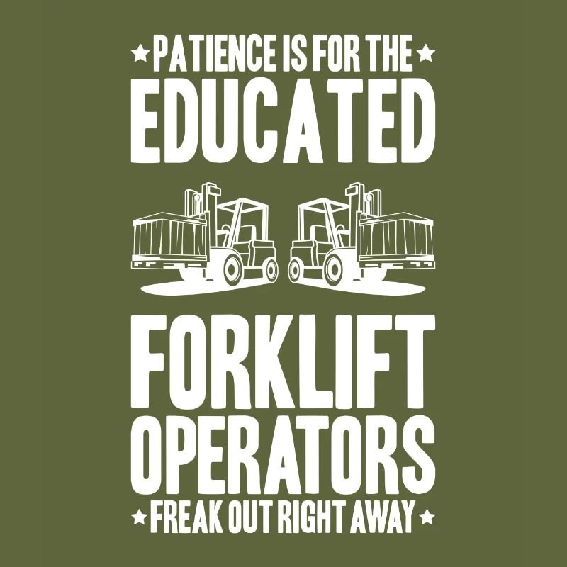 Staplerfahrer Gabelstaplerfahrer Forklift Operator